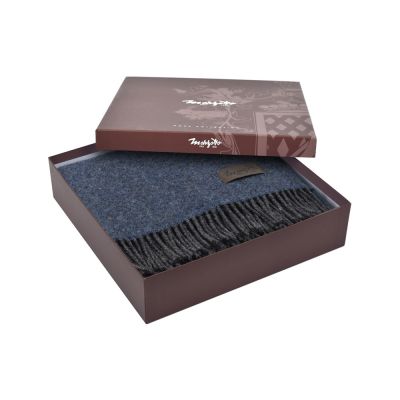 Плед MARZOTTO AREQUIPA 1012, темно-синий-2