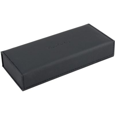 Ручка перьевая Pierre Cardin MAJESTIC с колпачком на резьбе, синий/черный/серебро-6