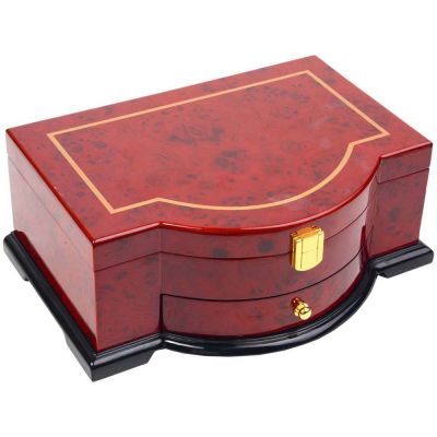 Шкатулка Виктория, красное дерево-1