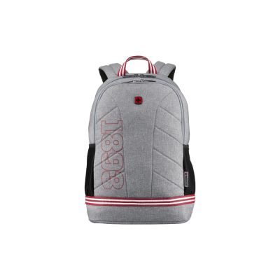 Рюкзак WENGER Collegiate Quadma 16, серый, 100% полиэстер, 33х17х43 см, 22 л-3