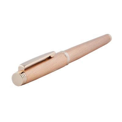 Ручка перьевая Pierre Cardin SHINE. Цвет - золотистый. Упаковка B-1-6