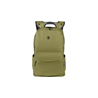 Рюкзак WENGER 18 л с отделением для ноутбука 14'' и с водоотталкивающим покрытием, оливковый-1