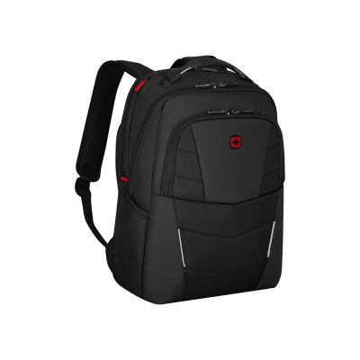 Рюкзак WENGER ALTAIR 15.6, черный, переработанный ПЭТ/Полиэстер, 32х21х44 см, 22 л.-2