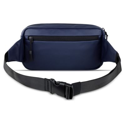 Сумка на пояс BUGATTI Blanc, синяя, тарпаулин/полиэстер, 26х5,5х13,5 см-8