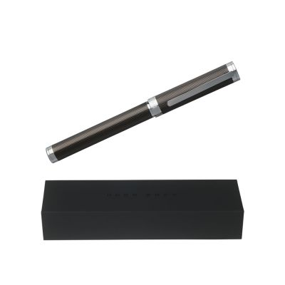 Ручка-роллер Column Dark Chrome. Hugo Boss-3