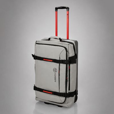 Сумка на колесах TORBER РИТМ, серый, полиэстер 900D с PU покрытием, 74 х 42 х 31 см, 80 л-0