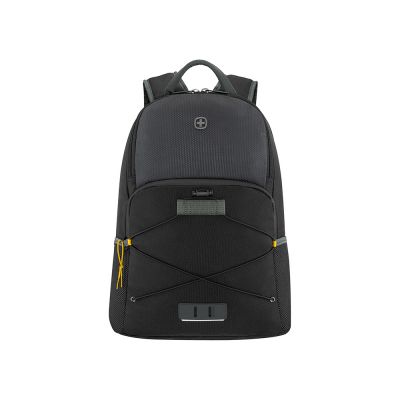 Рюкзак WENGER Trayl 15.6, чёрный, переработанный ПЭТ, 34 x 20 x 45 см, 22 л.-1