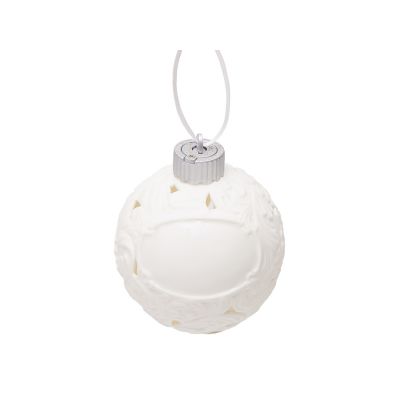 Шар новогодний с подсветкой и зоной для персонализации-3