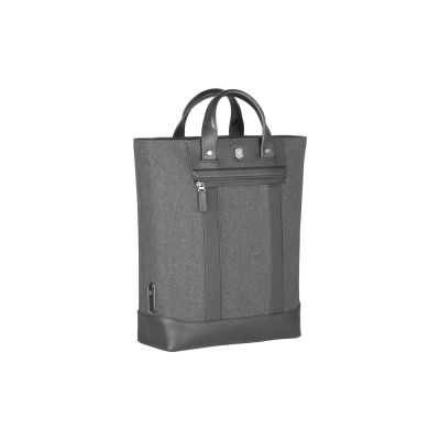 Сумка-рюкзак VICTORINOX Architecture Urban2 2way Carry Tote 15'',серая,полиэстер/кожа,40x15x40см,20л-1