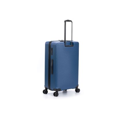 Чемодан TORBER Lama, чёрный, ABS-пластик, 49 х 29,5 х 77 см, 92 л-1