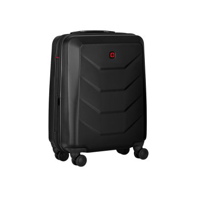 Чемодан WENGER Prymo, чёрный, средний, 45х65х26 см, 59 л, ABS+PC-2