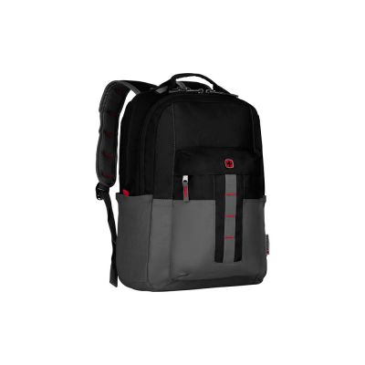 Рюкзак Ero Pro WENGER 16, черный/серый, полиэстер, 34 x 25 x 45 см, 20 л-2