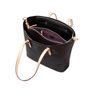 Сумка-шоппер BUGATTI Ella, тёмно-коричневая, полиуретан, 47,5х12х32 см-2