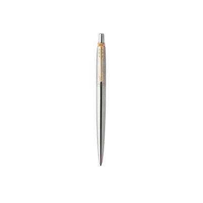 Шариковая ручка Parker Jotter Essential, St. Steel GT, стержень: Mblue-1