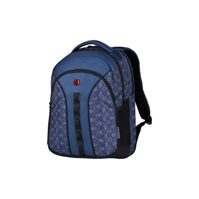 Рюкзак Sun WENGER 16'', синий со светоотражающим принтом, полиэстер, 35x27x47 см, 27 л-0