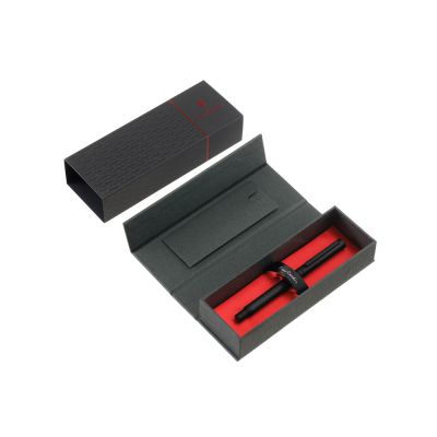 Ручка-роллер Pierre Cardin LOSANGE, цвет - черный. Упаковка B-1-7