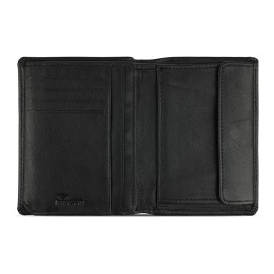 Портмоне BUGATTI Bomba, с защитой данных RFID, чёрное, кожа/полиэстер, 10х2х12,5 см-2