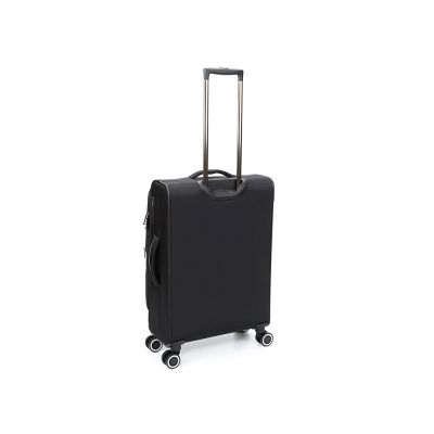 Чемодан TORBER БАЙКАЛ, тёмно-серый металлик, поликарбонат, 37,5 x 20 х 54 см, 37 л-2