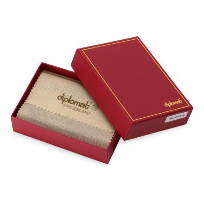 Футляр для визиток, кредитных и дисконтных карт Diplomat (черный)-6