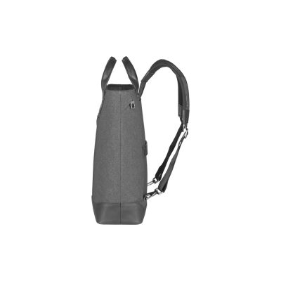 Сумка-рюкзак VICTORINOX Architecture Urban2 2way Carry Tote 15'',серая,полиэстер/кожа,40x15x40см,20л-11