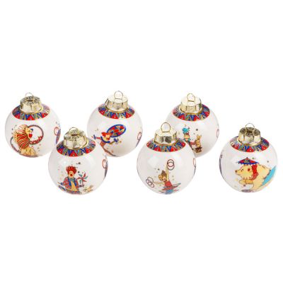 Набор новогодних шаров, 6 шт.-1