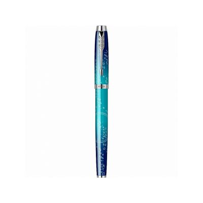 Перьевая ручка Parker IM Royal SE The Last Frontier Deep Sea CT, перо: F, цвет чернил: blue, в подарочной упаковке.-3
