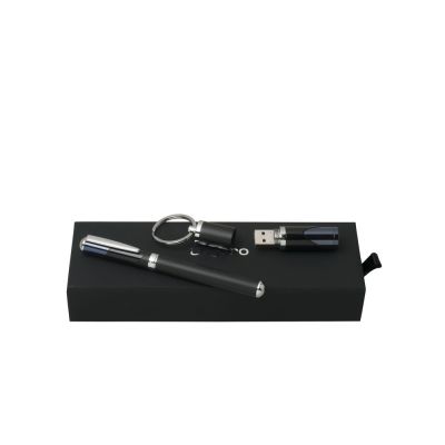 Подарочный набор Lapo: флеш-карта 16 Гб, ручка роллер. Ungaro-0