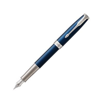 Перьевая ручка Parker Sonnet , Subtle Blue Lacquer CT стержень:Fblk-0