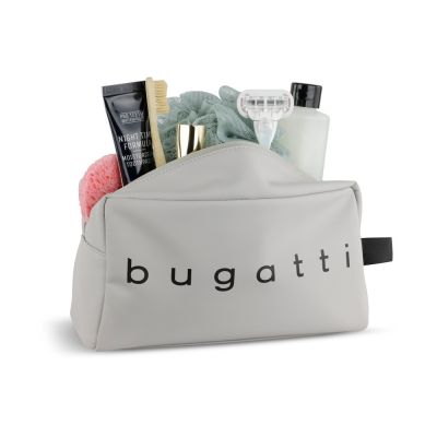 Несессер BUGATTI Rina, светло-серый, переработанный полиуретан, 26х12,5х14 см, 3 л-6
