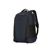 Рюкзак WENGER Oryson 16, серый/чёрный, переработанный ПЭТ/Полиэстер, 32х45х19 см, 25 л.