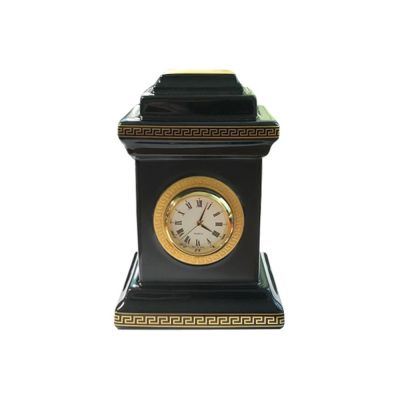 Настольные часы Medusa, фарфор, позолота-0