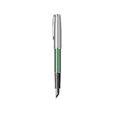 Перьевая ручка Parker Sonnet Essentials Green SB Steel CT, перо: F, цвет чернил: black, в подарочной упаковке.-2