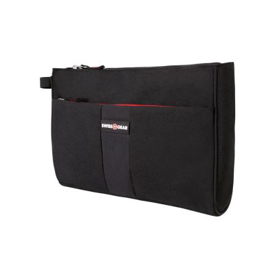 Несессер SWISSGEAR, полиэстер, 31x8x22 см, черный-0