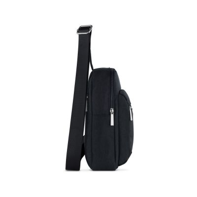 Сумка кросс-боди мужская BUGATTI Sera, антрацитовая, полиэстер, 17х6х26,5 см, 2,5 л-2