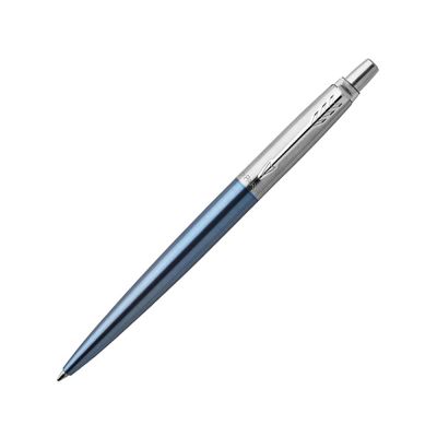Шариковая ручка Parker Jotter Essential, Waterloo Blue CT, стержень: Mblue-0