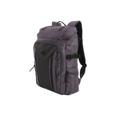 Рюкзак WENGER 15'', серый / чёрный, полиэстер 900D/ М2 добби, 29х15х47 см, 20 л-0