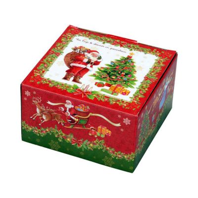 Чайная пара Санта Клаус, красный-1