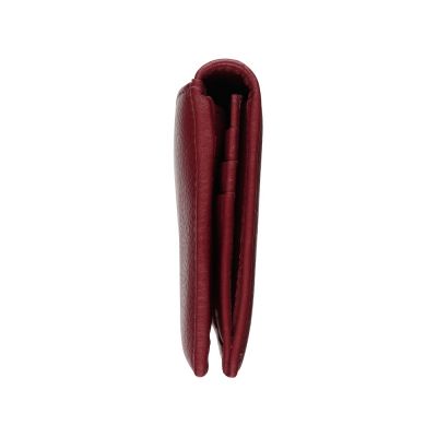 Кошелёк женский BUGATTI Lady Top, красный, натуральная воловья кожа, 19,5х2х10 см-3