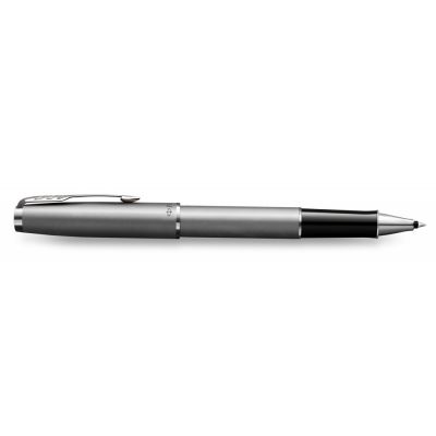 Ручка роллер Parker Sonnet T546  Stainless Steel CT, стержень: F, цвет чернил: black, в подарочной упаковке-3