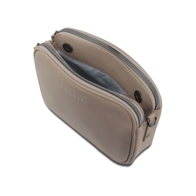 Сумка кросс-боди женская BUGATTI Almata, песочная, полиуретан, 21,5х6х15 см-2