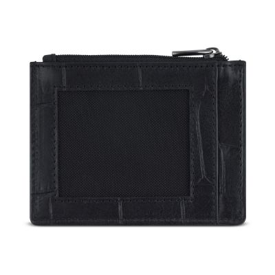 Портмоне для кредитных карт BUGATTI Nevio, чёрный, воловья/полиэстер, 12,5х2,5х9,3 см-4