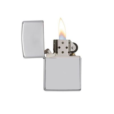 Зажигалка ZIPPO Armor™ c покрытием High Polish Chrome, латунь/сталь, серебристая, 38x13x57 мм-2