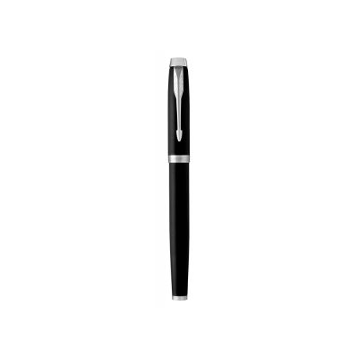 Ручка-роллер Parker IM Mat Black CT,стержень: F, цвет чернил: black, в подарочной упаковке.-1