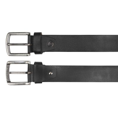 Ремень KLONDIKE Creek, односторонний, натуральная воловья кожа, цвет тёмно-коричневый, 130 х 4 см-3