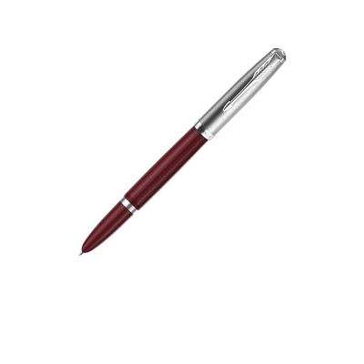 Перьевая ручка Parker 51 CORE BURGUNDY CT, перо: F, цвет чернил: black, в подарочной упаковке.-0