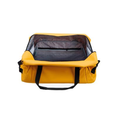 Сумка дорожная TORBER MOBI, желтая, полиэстер 900D с PU покрытием, 65 х 37 х 34 см-4