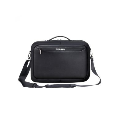Сумка для ноутбука TORBER VOYAGE 15.6'', черный, нейлон/микрофибра, 43 х 10 х 29 см, 12л-5