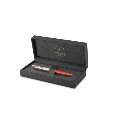 Шариковая ручка Parker 51 Premium Red GT стержень: M, цвет чернил: black, в подарочной упаковке-4