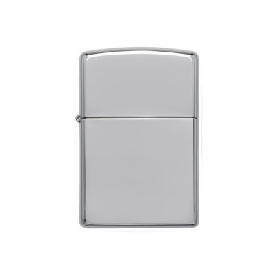 Зажигалка ZIPPO Classic с покрытием High Polish Chrome, латунь/сталь, серебристая, 38x13x57 мм-1