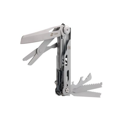 Нож перочинный Stinger, 112 мм, 9 функций, материал рукояти: нержавеющая сталь (серебристый)-2